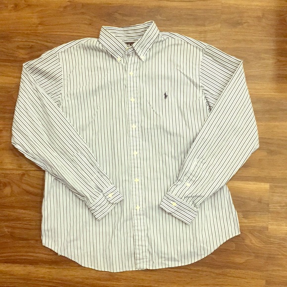 NWOT Ralph Lauren Button Down Collared Dress Shirt - Picture 2 of 6